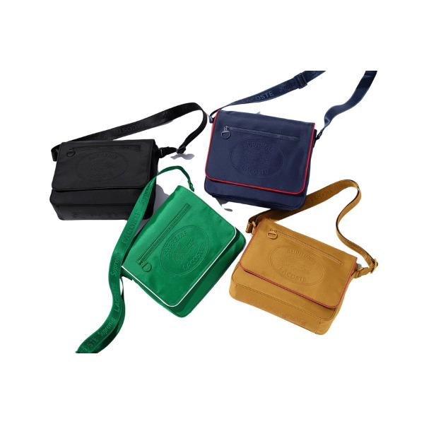 Lacoste supreme shoulder bag on sale