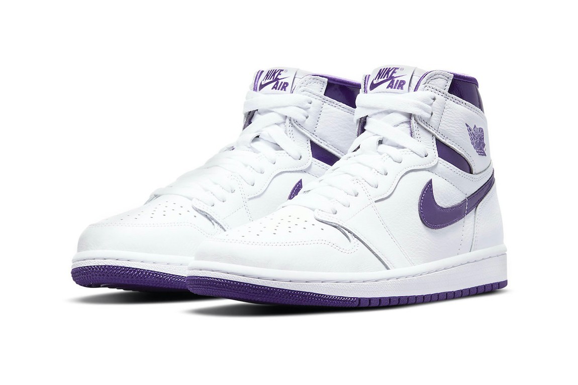 Le immagini ufficiali e la data di uscita delle Air Jordan 1 High OG “Court Purple”