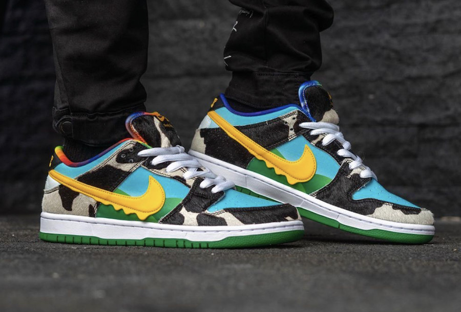 ben & jerry's x nike sb dunk low chunky dunky