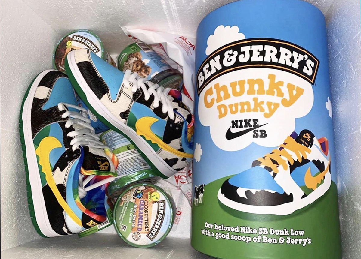 Ben & Jerrys x Nike Sb Dunk Low Special Pack