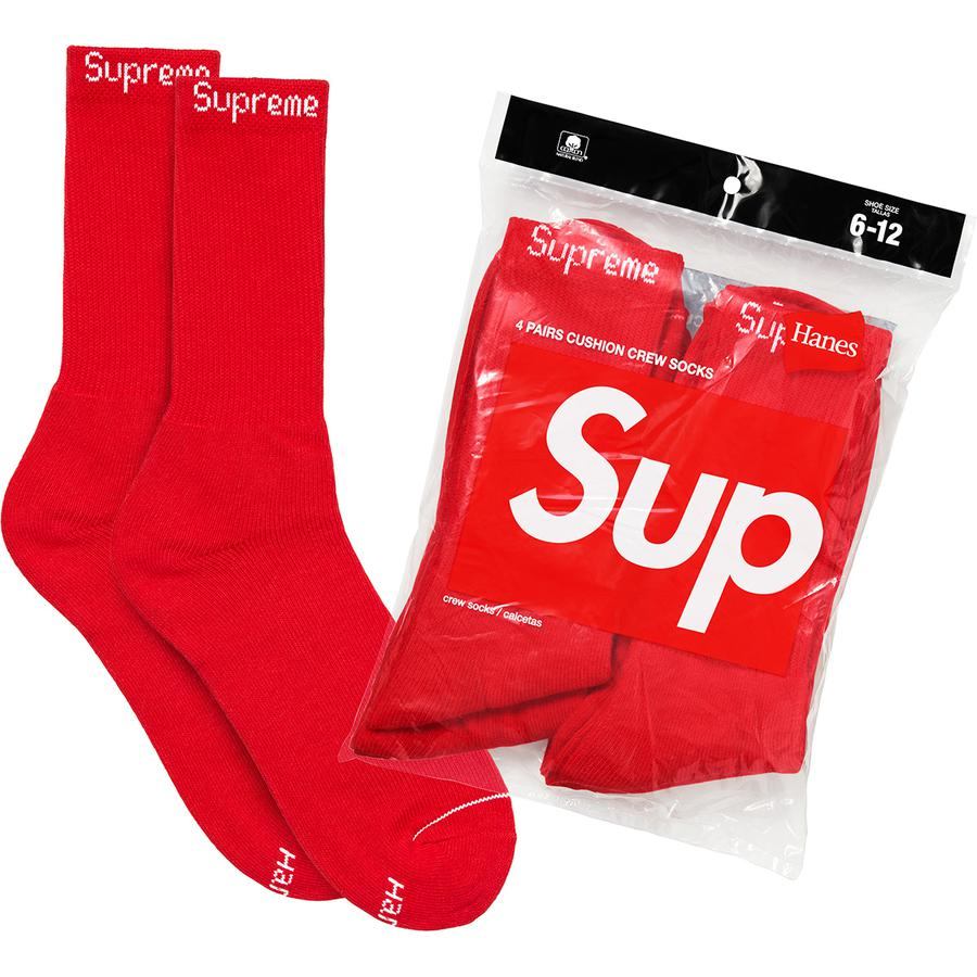 Supreme Socks Red