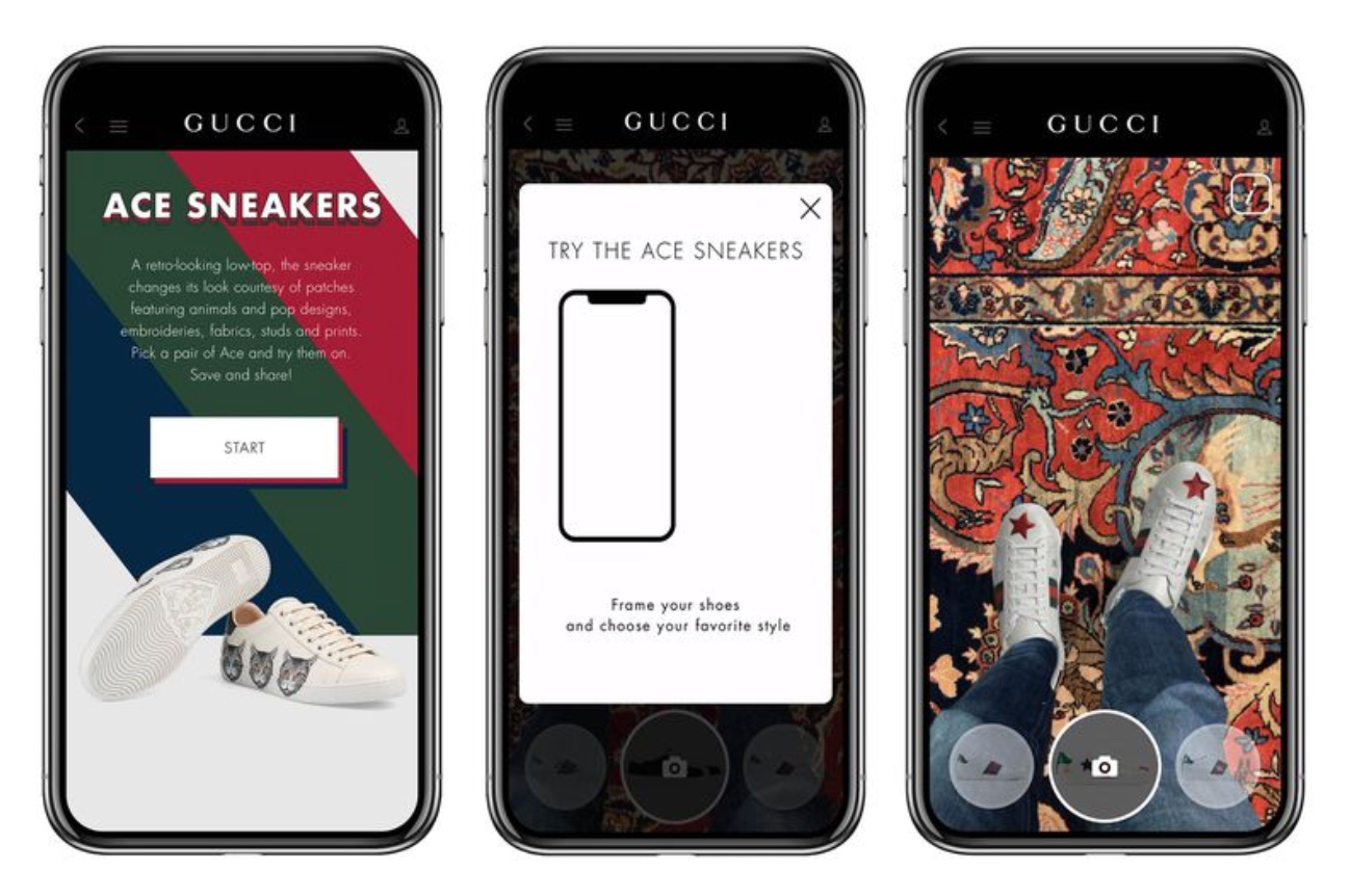 Gucci app sneakers Ace