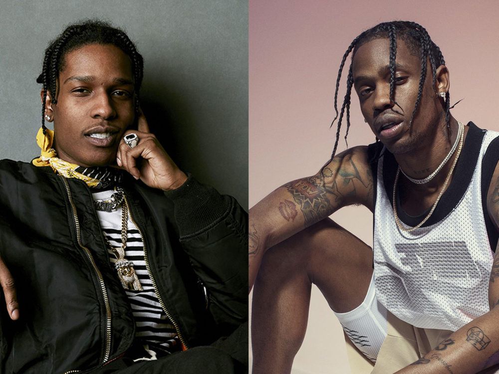 Travis Scott vs A$AP Rocky diss