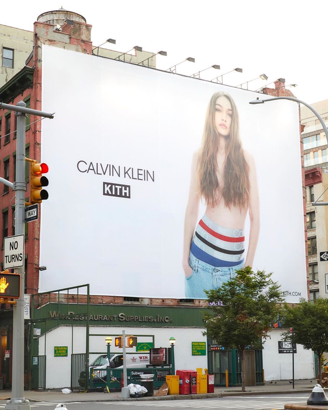 KITH x Calvin Klein Gigi Hadid