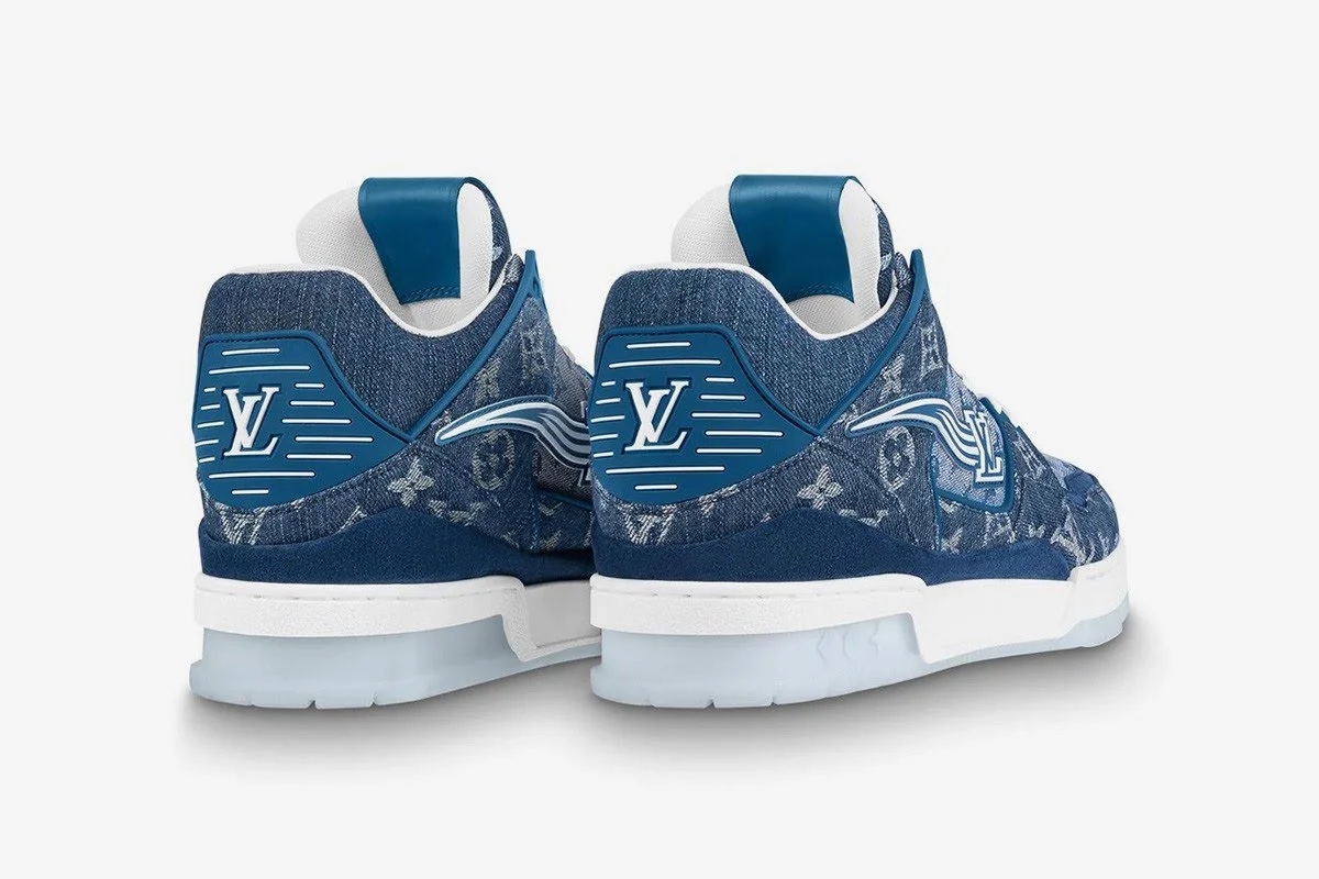 Louis Vuitton LV Trainer Denim sneakers