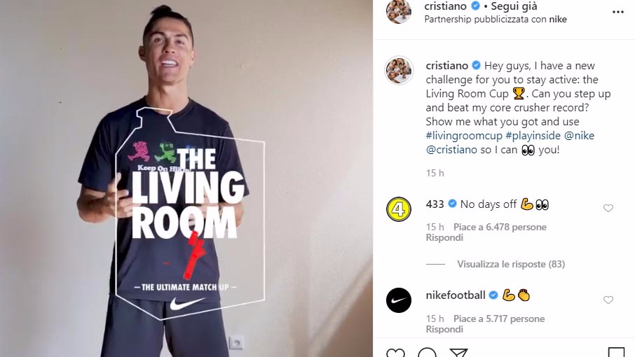 Nike Living Room Cup Cristiano Ronaldo