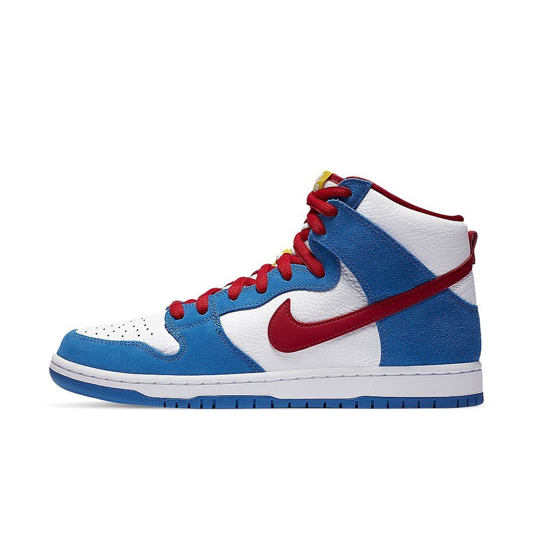 Nike SB Dunk High “Light Photo Blue” Doraemon