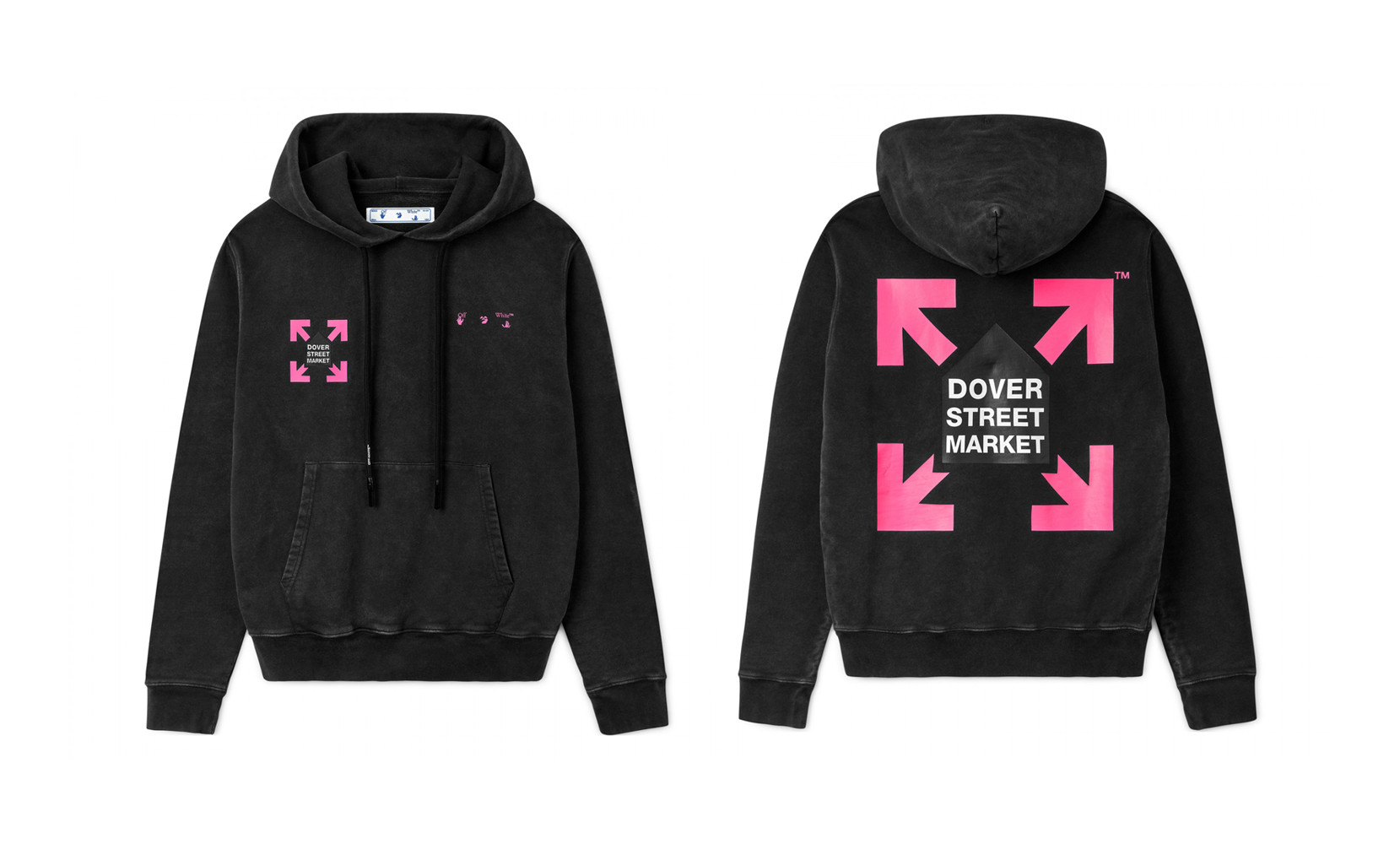 Off-White e Dover Street Market collaborano a un’esclusiva e inedita linea di hoodie