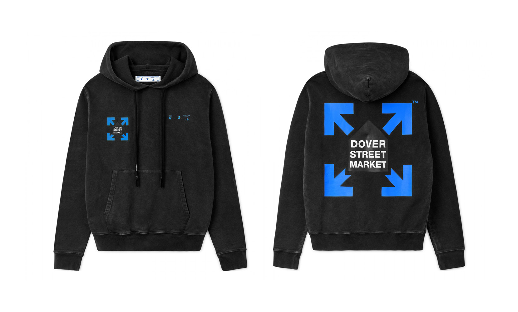 Off-White e Dover Street Market collaborano a un’esclusiva e inedita linea di hoodie