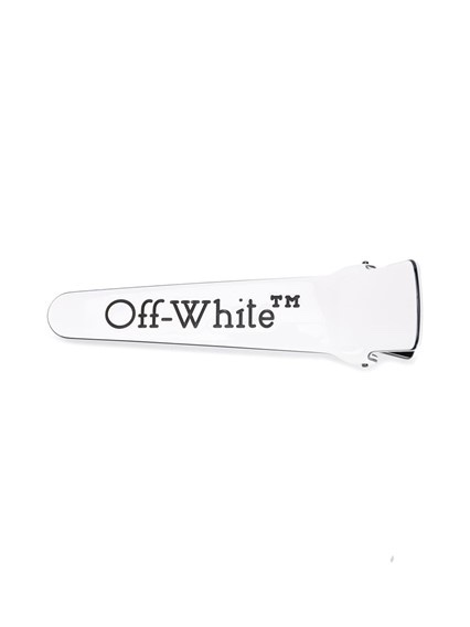 Off-White fermaglio bianco