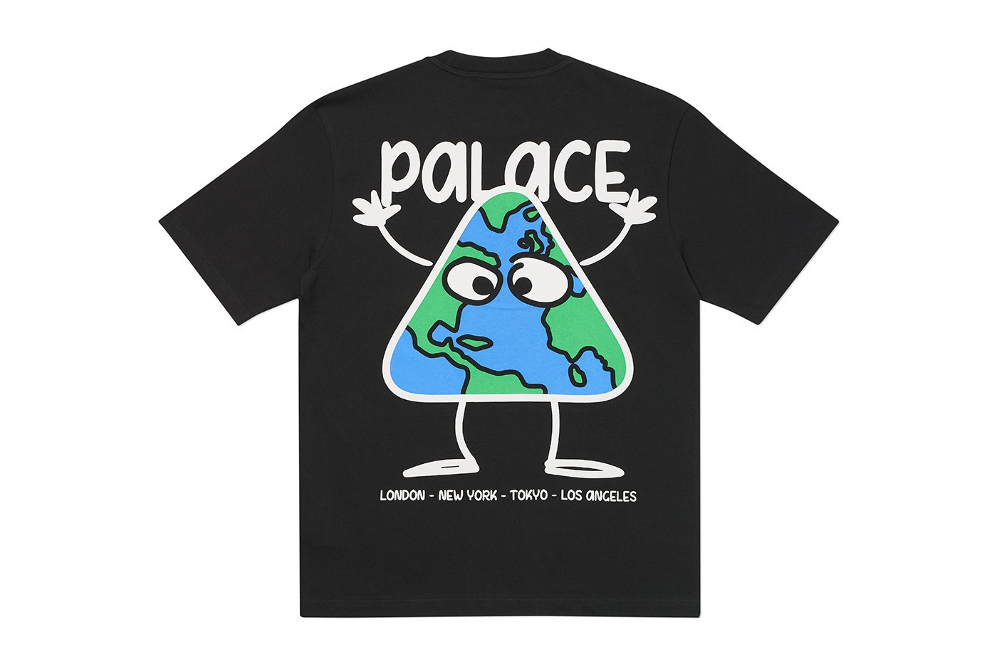 Palace Globerone T-Shirt black Palace Globerone T-Shirt