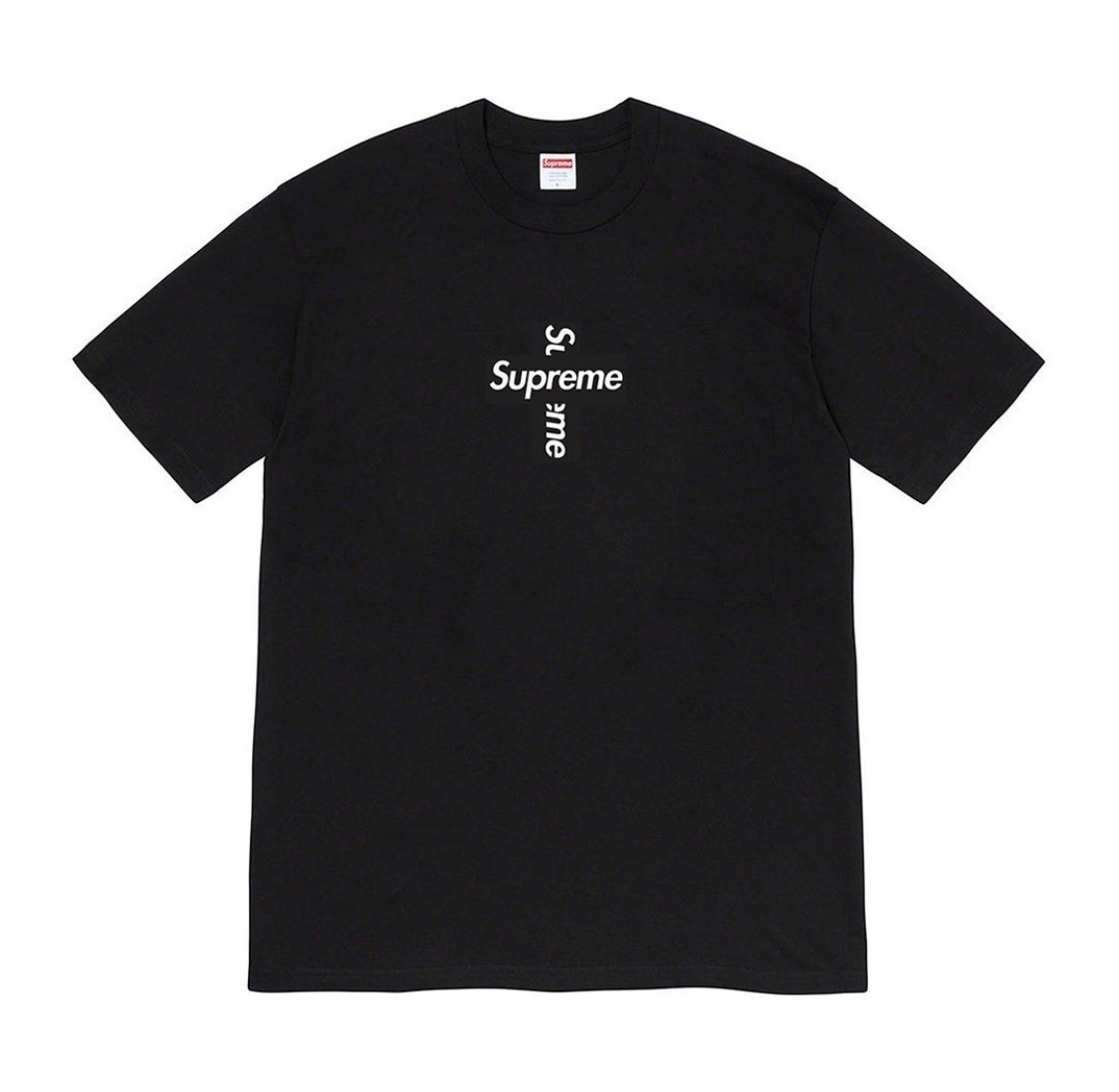 Supreme Cross Box Logo T-shirt black