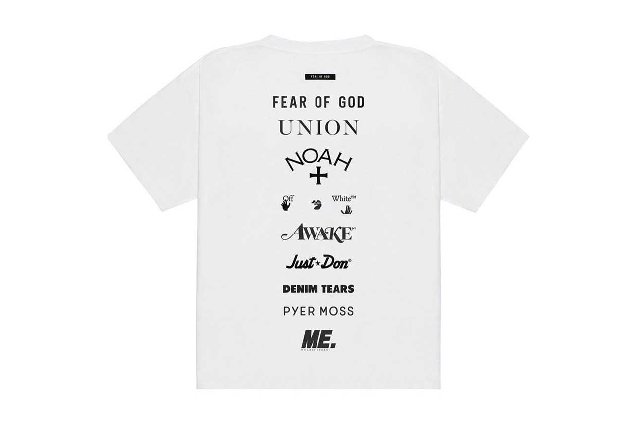 T-Shirt Fear of God Off-White
