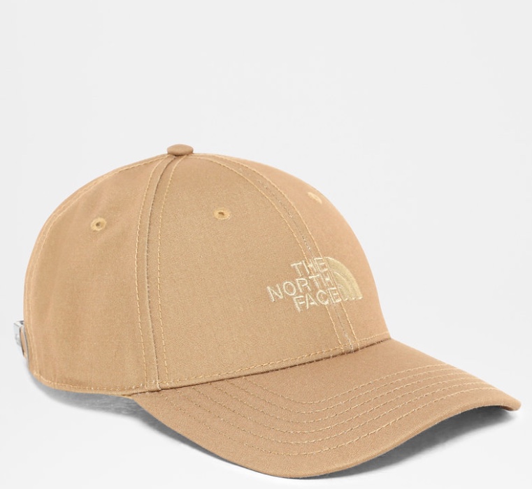 The North Face hat beige