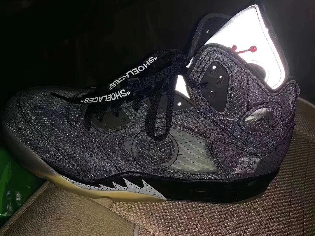 jordan 5 x off white