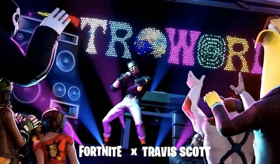 Travis Scott Fortnite Concerto Live