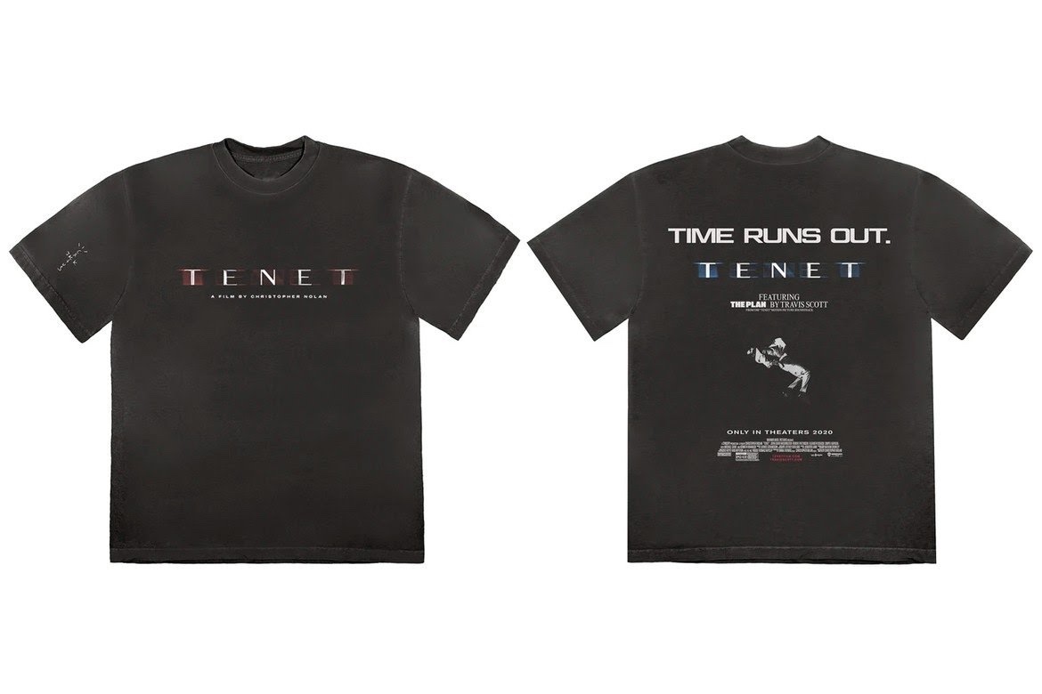 Travis Scott TENET The Plan T-shirt