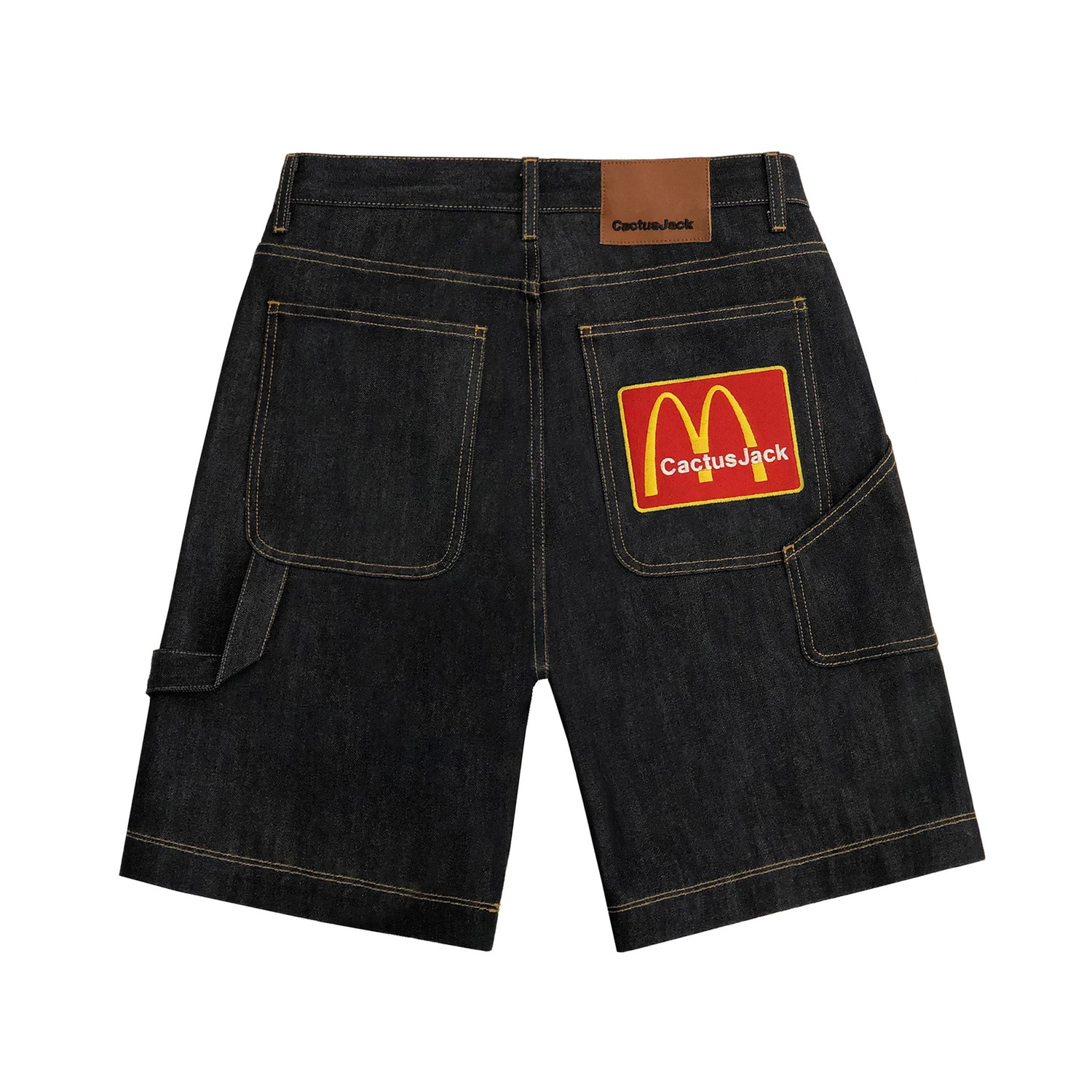 Travis Scott x McDonalds denim shorts