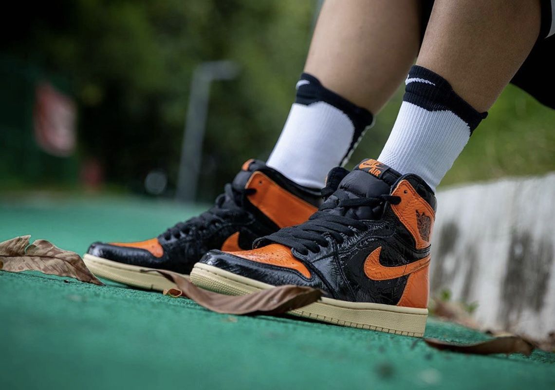 jordan 1 shattered backboard 3.0 on feet