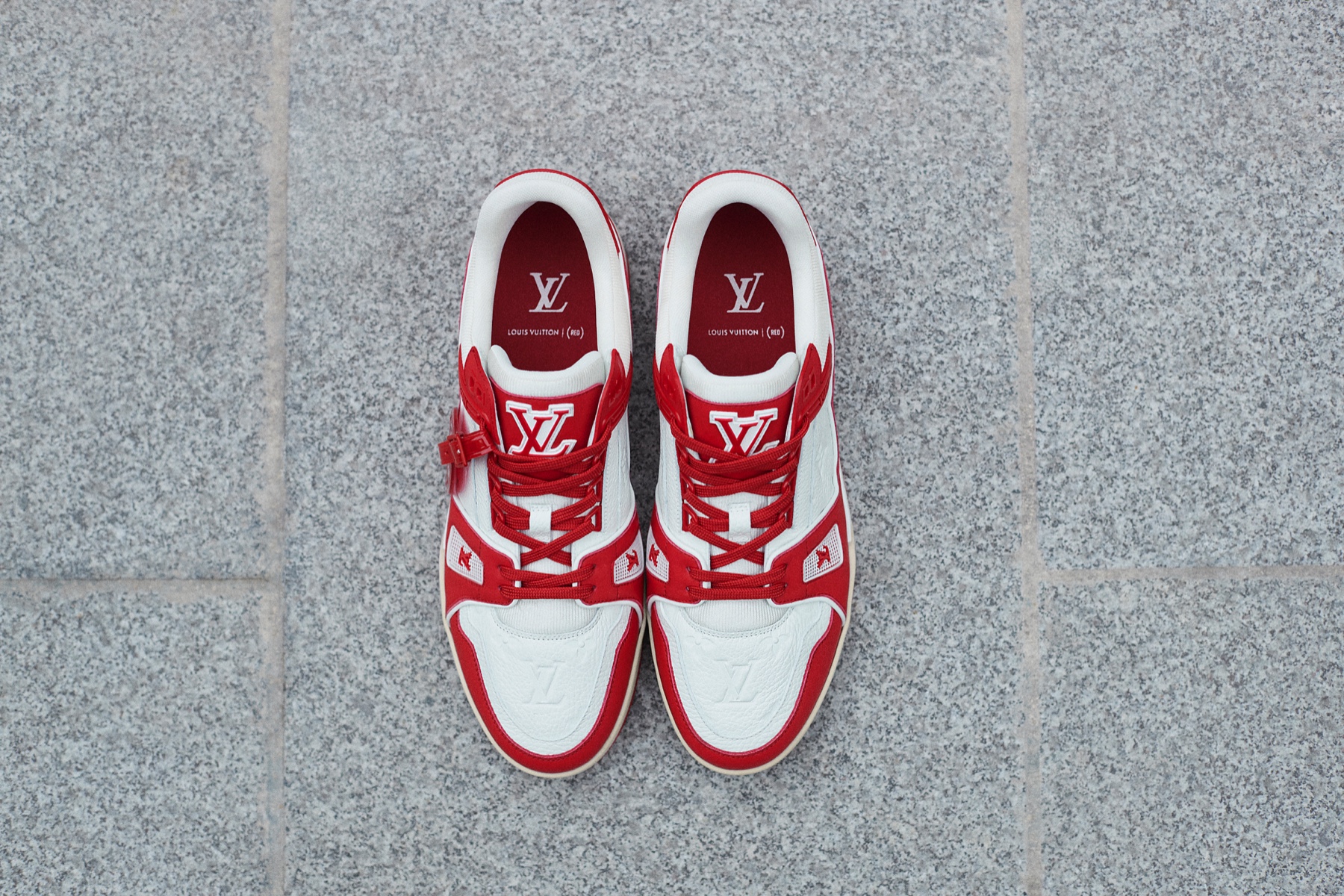 Louis Vuitton LV Trainer (RED) AIDS