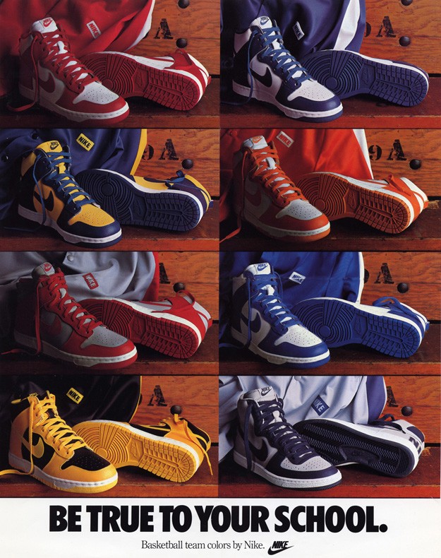 nike dunk be true to your school