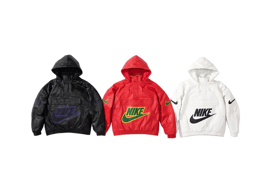 Supreme x Nike Leather Anorak - SOLDOUTSERVICE