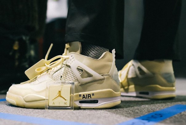 AIR JORDAN 4 off white EUR 185,00 - PicClick IT