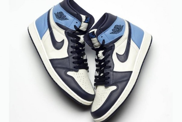 obsidian blue jordan 1