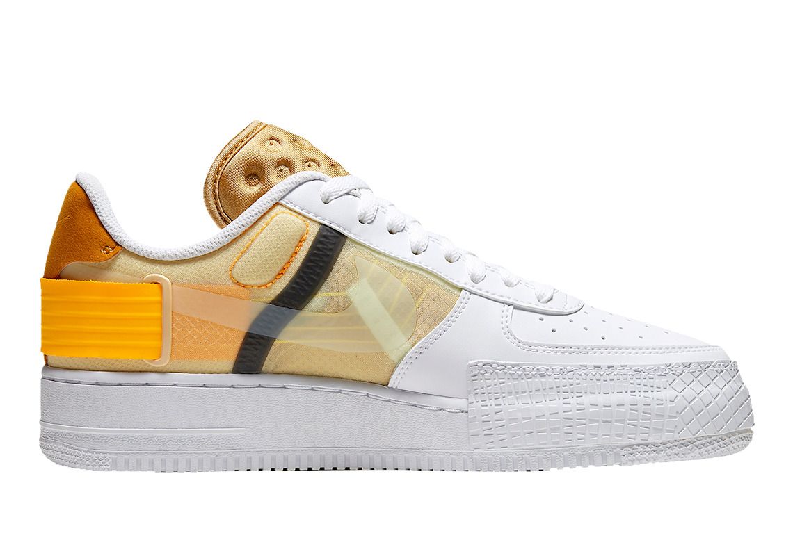 nike air force 1 low gialle